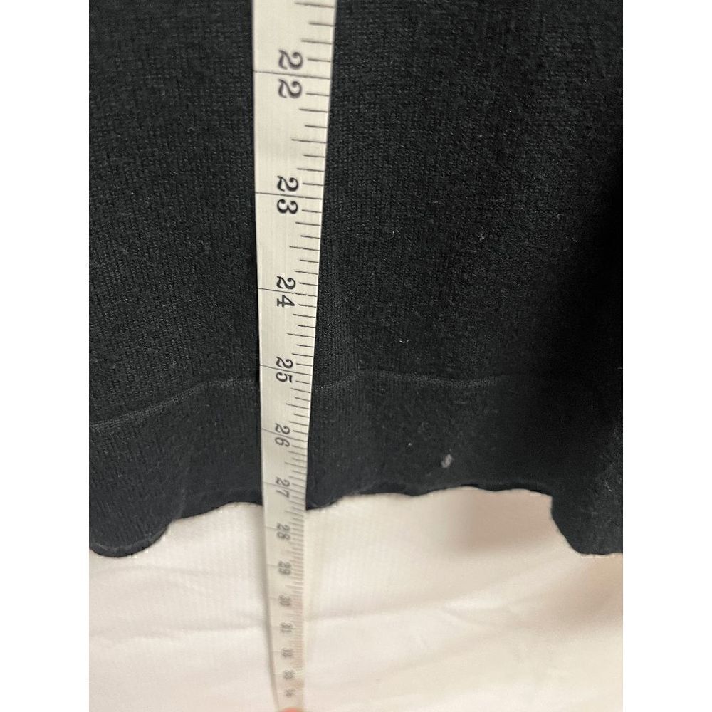 White House Black Market Womens Sweater 3/4 Sleeve Black White Size Medium - Picture 7 of 7